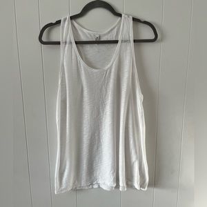 Oversized Racerback Tank. Size Medium.